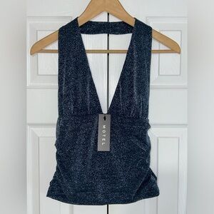Motel cosimo halter top NWT